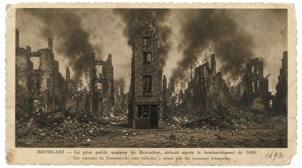Incendie petite maison 1695